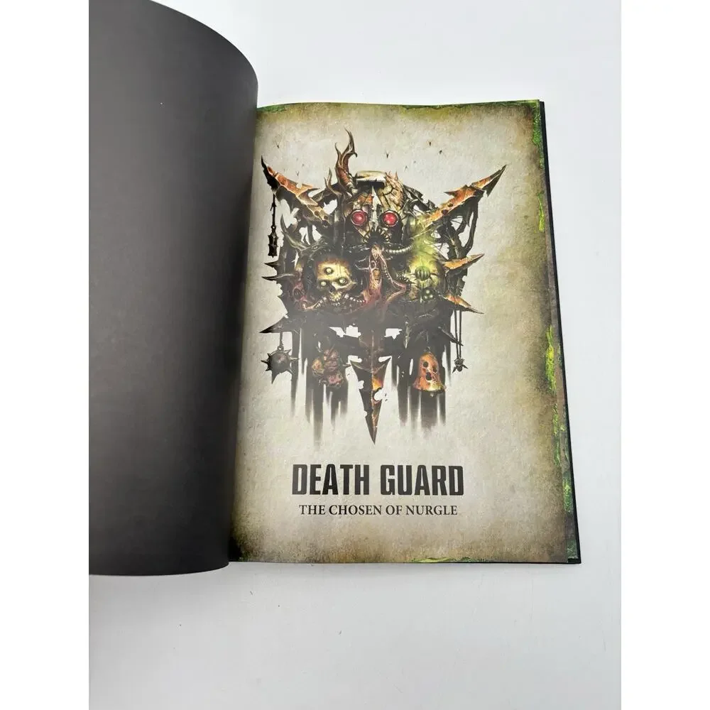 Warhammer 40,000: Codex Heretic Astartes - Death Guard (Hardcover ) VG Condition